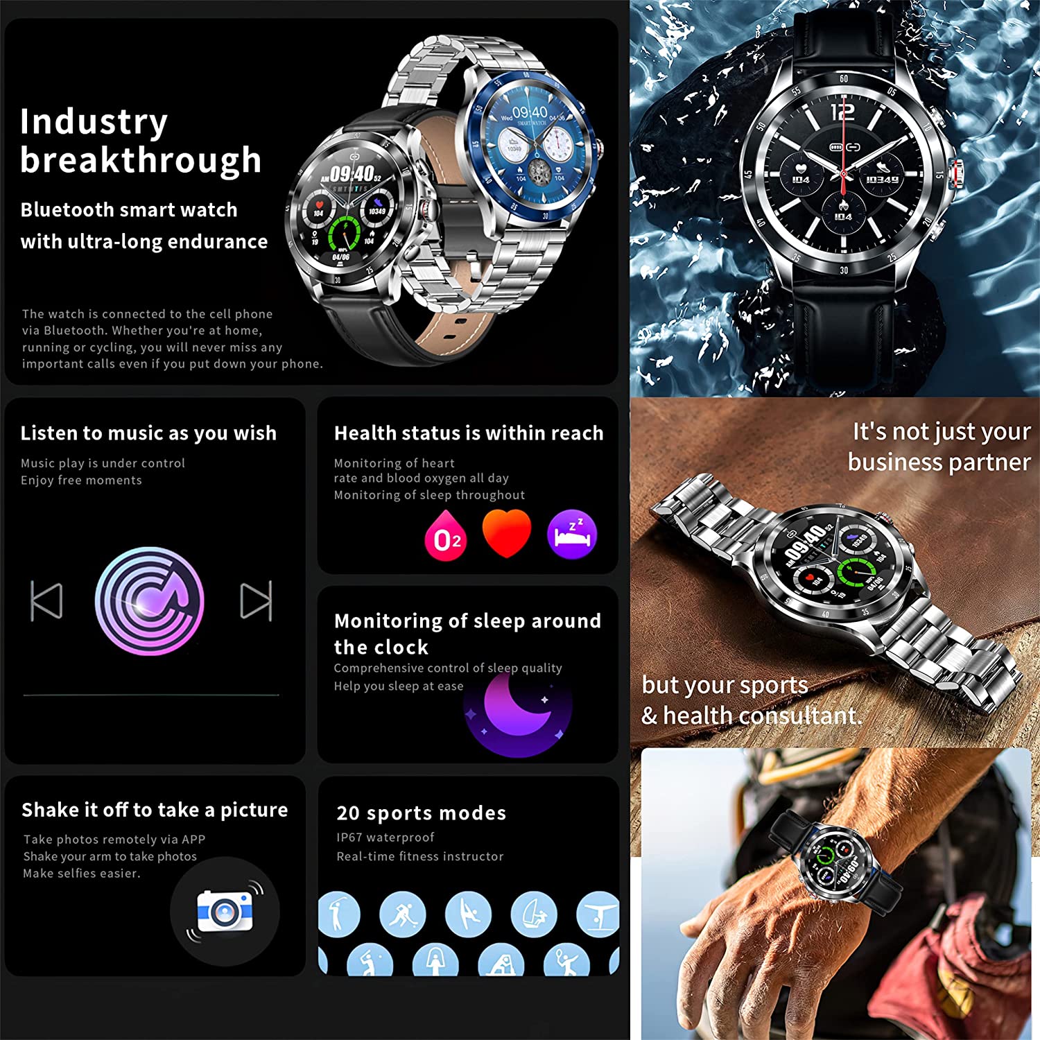 Manike NX1 Business Smartwatch Manike NX1 Business Smartwatch
